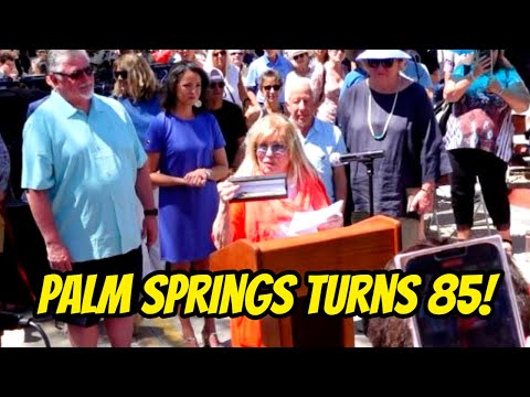 NANCY SINATRA Receives Key To Palm Springs On The City's 85TH BIRTHDAY! (4-8-23)