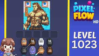 Pixel Flow Level 1023 Solution Walkthrough
