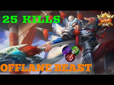 Offlane Zilong Late Game Monster!