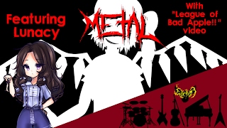 Bad Apple!! (Touhou) feat. Lunacy 【Intense Symphonic Metal Cover】