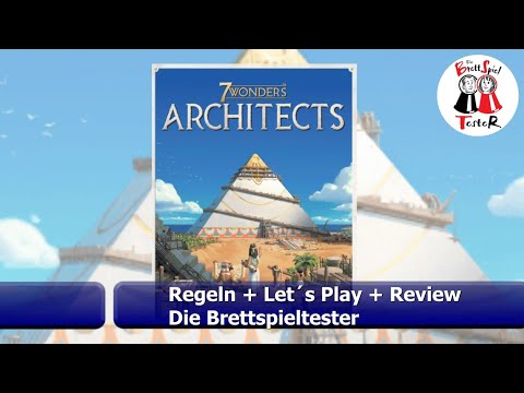 7 Wonders Architects von Asmodee - Regeln, Let´s Play + Review - Brettspiel - Die Brettspieltester