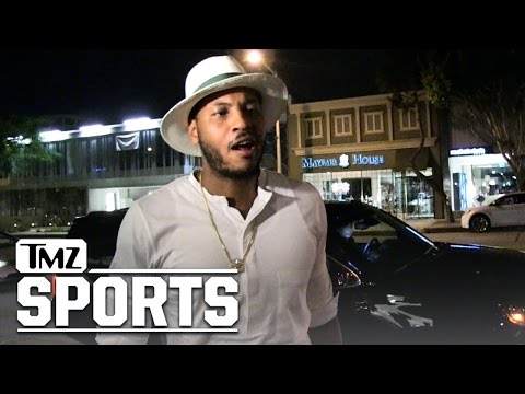 Carmelo Anthony -- 'I Really Love' Porzingis ... Meeting with Him Today | TMZ Sports