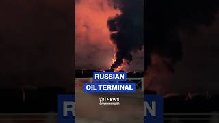 Download lagu Ukrainian drone strike on Russian oil terminal in St Petersburg mp3 Download lagu Ukrainian drone strike on Russian oil terminal in St Petersburg mp3