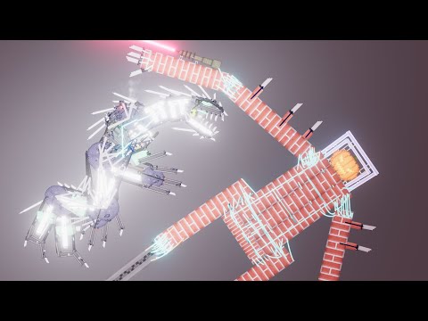 The Moneater vs Brick Golems - People Playgrond 1.22.2