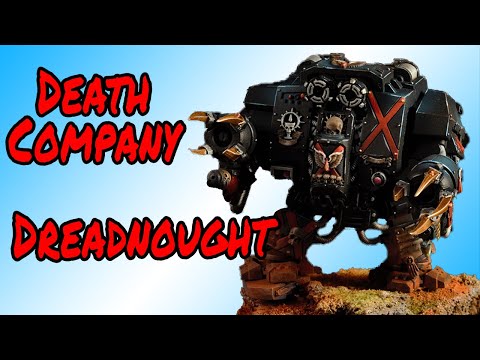 How To Paint A Blood Angels Death Company Dreadnought