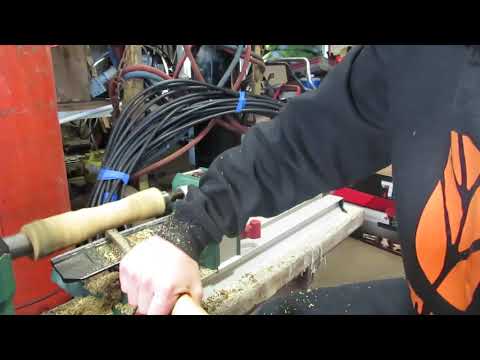 How to make a Harry Potter wand with a lathe