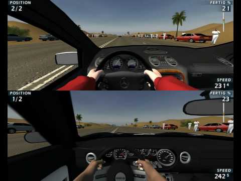 Mercedes SL55 AMG vs. Ford GT