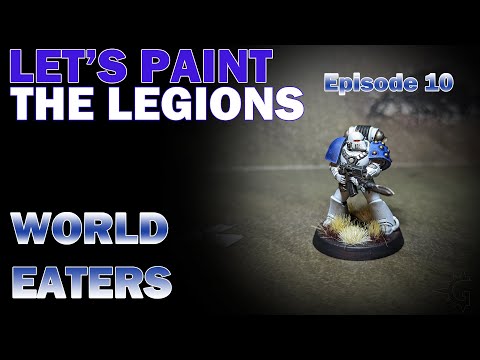 Painting the Legions of the Horus Heresy WITHOUT an Airbrush: World Eaters