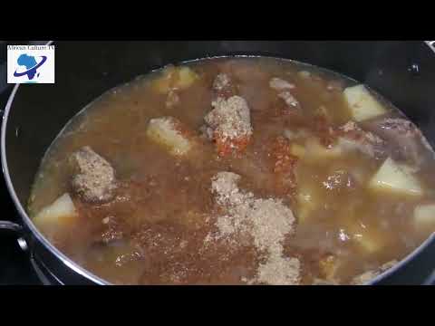 Mrs Etim's Kitchen - Yam Pepper Soup aka Ukodo | African Culture TV
