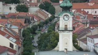 preview picture of video 'mesto Kežmarok z vtáčej perspektívy - leto 2010'