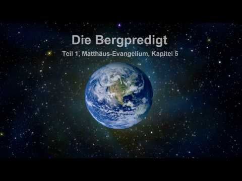 Heinz Rühmann liest die Bergpredigt , Teil 1, Matthäus-Evangelium, Kapitel 5. Die Bibel MP3