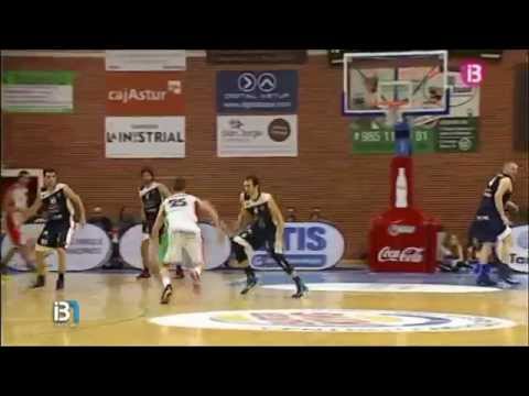 Crónica Oviedo Baloncesto - Palma Air Europa (IB3 Notícies migdia)