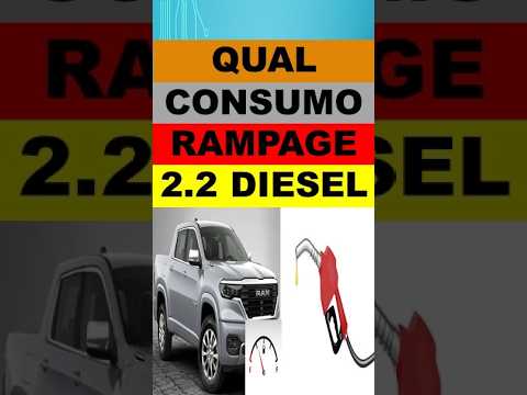 Qual o consumo da Rampage 2.2 diesel ano 2026?