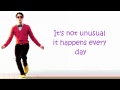 Glee- It's Not Unusual (Lyrics) Season 3 