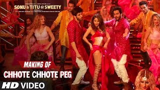 Making of Chhote Chhote Peg Video Song |  Sonu Ke Titu Ki Sweety