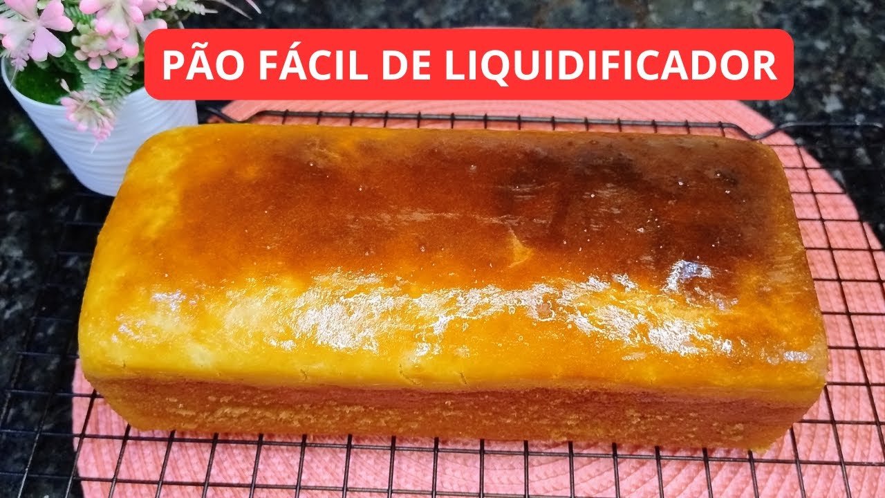 Pão de massa mole de liquidificador: fofinho, rápido e irresistível - sem sovar