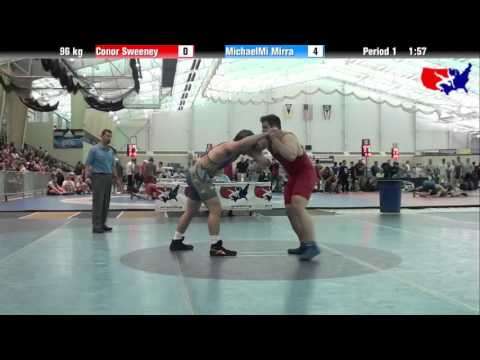 Conor Sweeney vs. MichaelMi Mirra at 2013 ASICS University Nationals - FS