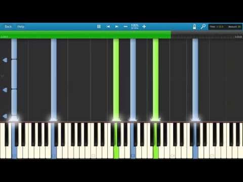 The Walking Dead - Beth's Death - Piano Music (S05xE08 "Coda") Mid Season Finale (Synthesia)