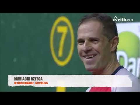 Mariachis - Serenata  sorprende al Pelotari  Aimar Olaizola