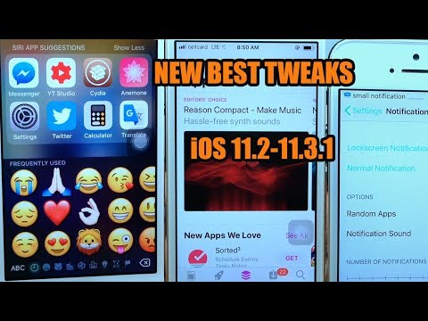 NEW BEST FREE CYDIA TWEAKS Released iOS 11.2-11.3.1