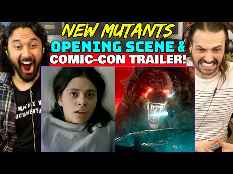 The New Mutants | OPENING SCENE & COMIC-CON TRAILER | REACTION!