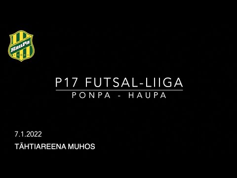 P17 Futsal-Liiga PonPa - HauPa (3-7) 070122