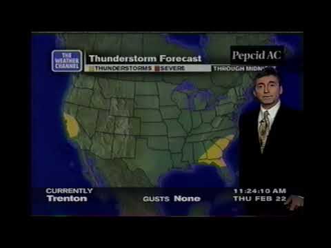 February 22, 2001 - The Weather Channel - National Forecast - 11AM