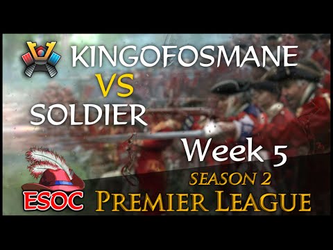 [AoE3] (MDS) KINGofOsmane vs (NWC) SoldieR — Week 5 — ESOC Premier League Season 2