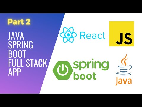 Java Spring Boot React Js Full Stack Web Application Part Ii