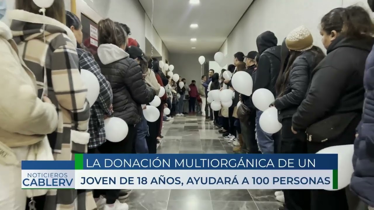 Upon his death, an 18-year-old from Potosí gave hope for a better life to more than 100 patients!