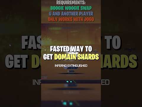 THE FASTEST WAY TO GET DOMAIN SHARDS | JUJUTSU INFINITE  #roblox  #jujutsuinfinite  #jjk