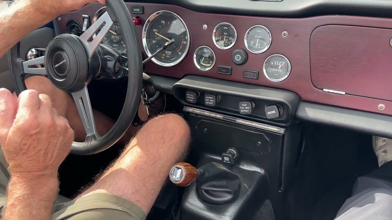 **SOLD on the CCC Buy-It-Now Lot** Restored 1974 Triumph TR6 4 Speed Manual