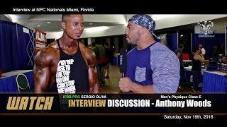 SHOW INTERVIEW | 2016 NPC Nationals with Anthony Woods video