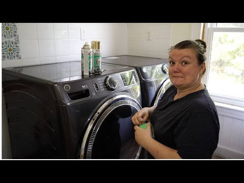 YouTube video about: How to avoid damaging paint on washer and dryer?