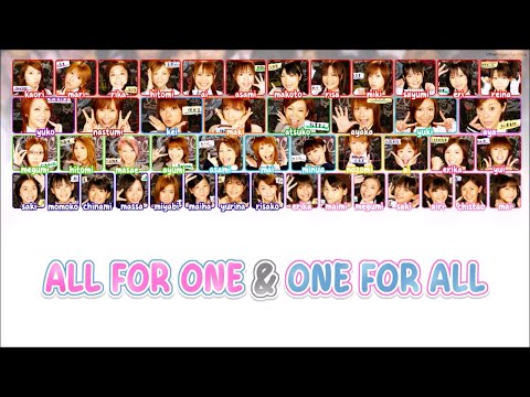H.P. ALL STARS / H.P.オールスターズ - 「 ALL FOR ONE & ONE FOR ALL 」 [ 歌割り / KAN/ROM/ENG LYRICS ]