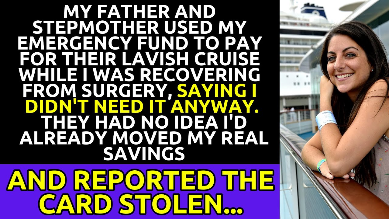 They Used My Emergency Fund for a Cruise While I Recovered from Surgery