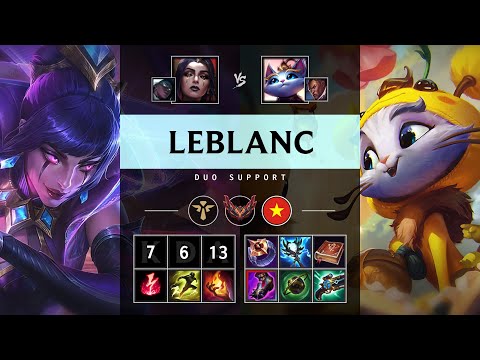 LeBlanc Support vs Yuumi - VN Grandmaster Patch 25.11