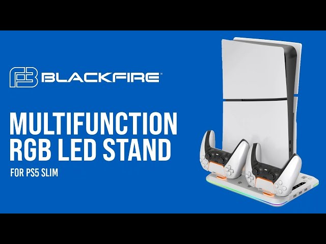 Vídeo relacionado con HELLCOOL Soporte para PS5/PS5 Slim,Soporte con Ventilador Refrigeración/Luces RGB/Mandos de Recarga Doble/Gancho para Auriculares/15 Ranuras de Juego, Base para PS5 Disco/Digital Edición