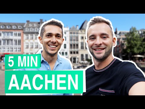 Aachen in 5 minutes 💚 Aachen Cathedral, Printen & Tri-border area