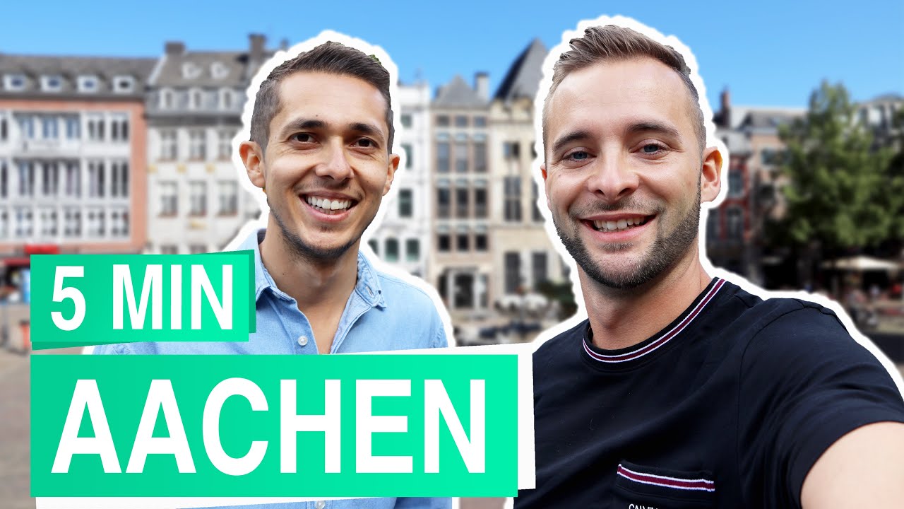 Aachen in 5 minutes 💚 Aachen Cathedral, Printen & Tri-border area