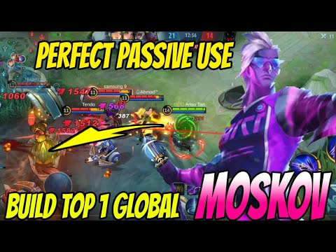 Moskov Gameplay Auto Win Build 2022 - Best Build Moskov 2022 - Build Moskov Tersakit 2022 | MLBB