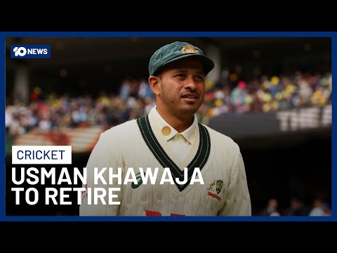 Usman Khawaja To Retire From International Cricket After SCG Ashes Test | 10 News