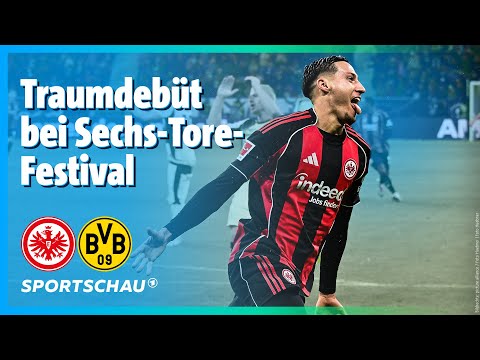 Eintracht Frankfurt - Borussia Dortmund Highlights Bundesliga, 16. Spieltag | Sportschau Fußball