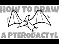 How to Draw a Pterodactyl