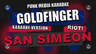 Goldfinger - San Simeon (Karaoke Version) Instrumental - PMK