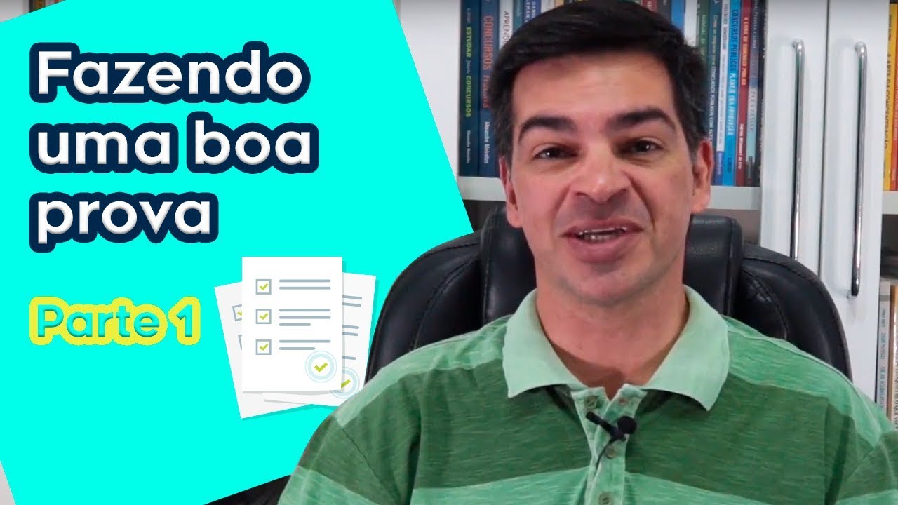 Dicas para fazer uma boa prova de concurso - parte 1