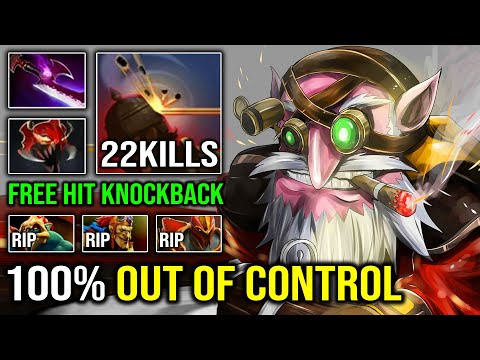 When Pro Sniper Get Out of Control | WTF Free Hit Knockback 23Min GG Crazy Madness ATK Speed Dota 2