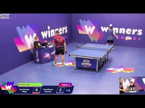 WINners CUP table 2  29.10  Kurilenko Oleg - Tveritinov Roman  13:45