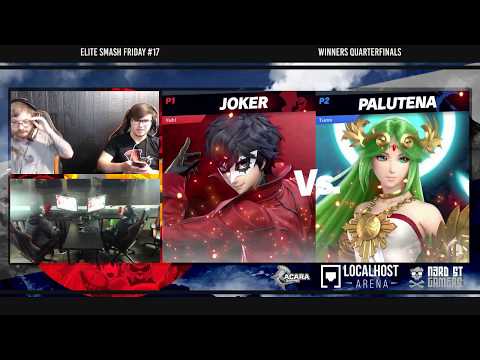 Elite Smash Friday #17 - AcaRa|Mellow (Joker, Mario, Pichu) Vs. Tumultus (Palutena) - WQF