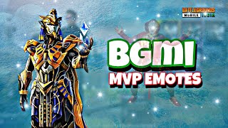 Which one emote you are using? || MVP Emotes of BGMI || #bgmi #pubgmobile #aurticgaming